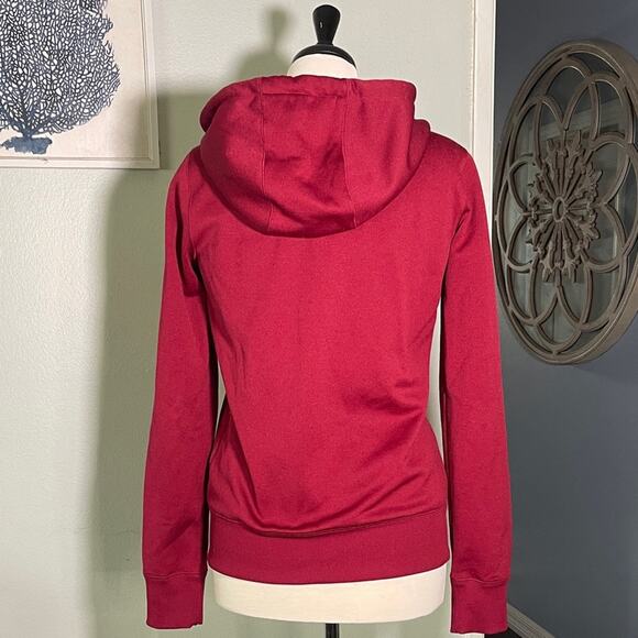 Volcom Burgundy Red Zip-Up Hoodie- EUC - Picture 4 of 4